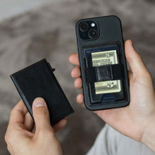 Cargar imagen en el visor de la galería, Billetera de cuero magsafe