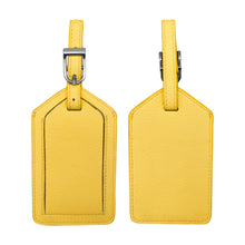 Cargar imagen en el visor de la galería, Tag para equipaje de cuero