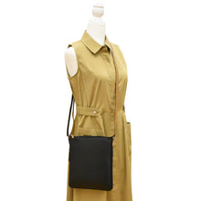 Cargar imagen en el visor de la galería, Cartera crossbody expandible de cuero