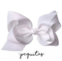 Cargar imagen en el visor de la galería, Moña de tela pequeña 3plg varios colores