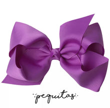 Cargar imagen en el visor de la galería, Moña de tela pequeña 3plg varios colores