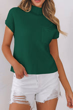 Cargar imagen en el visor de la galería, Blusa verde tejida S
