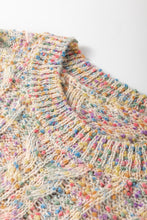 Cargar imagen en el visor de la galería, Suéter confetti tonos ladrillo S
