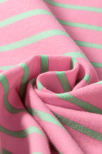 Cargar imagen en el visor de la galería, Blusa rosada rayas aqua S
