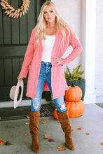 Cargar imagen en el visor de la galería, suéter cardigan rosado Small
