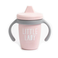 Vaso Sippy cup rosa o celeste Bella Tunno