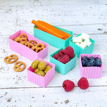 Cargar imagen en el visor de la galería, Silicon cups Yumbox set de 6
