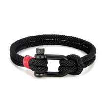 Cargar imagen en el visor de la galería, Pulsera paracord mix hebilla varios colores
