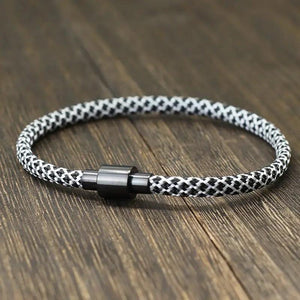 Pulsera de cuerda combinada
