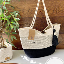 Cargar imagen en el visor de la galería, Bolsa Tote cordón en color
