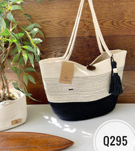 Cargar imagen en el visor de la galería, Bolsa Tote cordón en color
