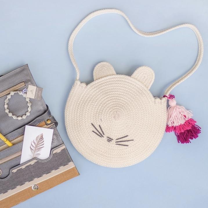 Bolsa de gatita para niñas