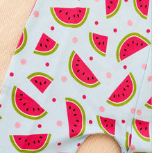 Cargar imagen en el visor de la galería, Pijama bambú magnética sandía 6-12m

