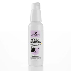 Exotik Nat masaje nocturno aceite para bebé 60ml