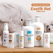 Cargar imagen en el visor de la galería, Exotik Nat shampoo y shower gel para bebé 500ml

