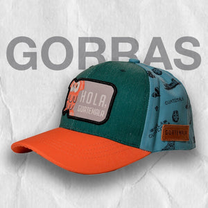 Gorra Parche tecolote Naranja Multicolor