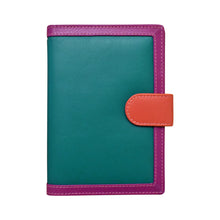 Cargar imagen en el visor de la galería, Billetera porta pasaporte de cuero
