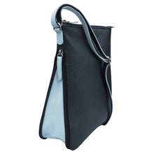 Cargar imagen en el visor de la galería, Cartera crossbody expandible de cuero
