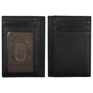 Tarjetero pocket ID de cuero