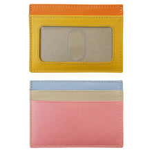 Cargar imagen en el visor de la galería, Tarjetero con ID simple de cuero
