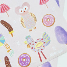 Cargar imagen en el visor de la galería, Set de dos hojas de Stickers - Guate en rosado

