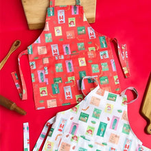 Cargar imagen en el visor de la galería, Gabacha roja de navidad - niño
