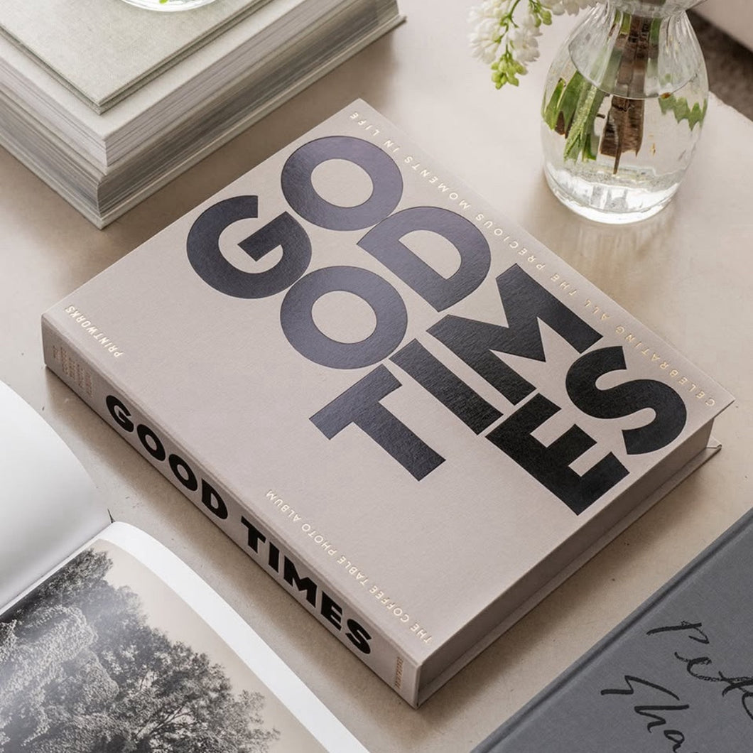 Libro Álbum Good Times gris