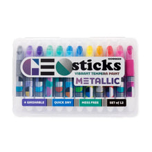 Cargar imagen en el visor de la galería, Geo Sticks temperas 12U

