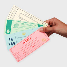 Cargar imagen en el visor de la galería, Ticket book, talonario de vales
