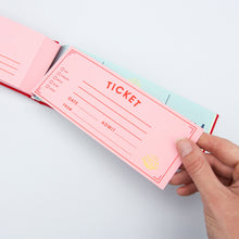 Cargar imagen en el visor de la galería, Ticket book, talonario de vales
