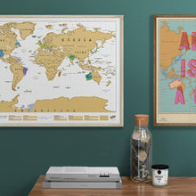 Cargar imagen en el visor de la galería, Mapa raspable clásico
