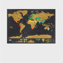 Cargar imagen en el visor de la galería, Mapa raspable deluxe pequeño 42X30cm
