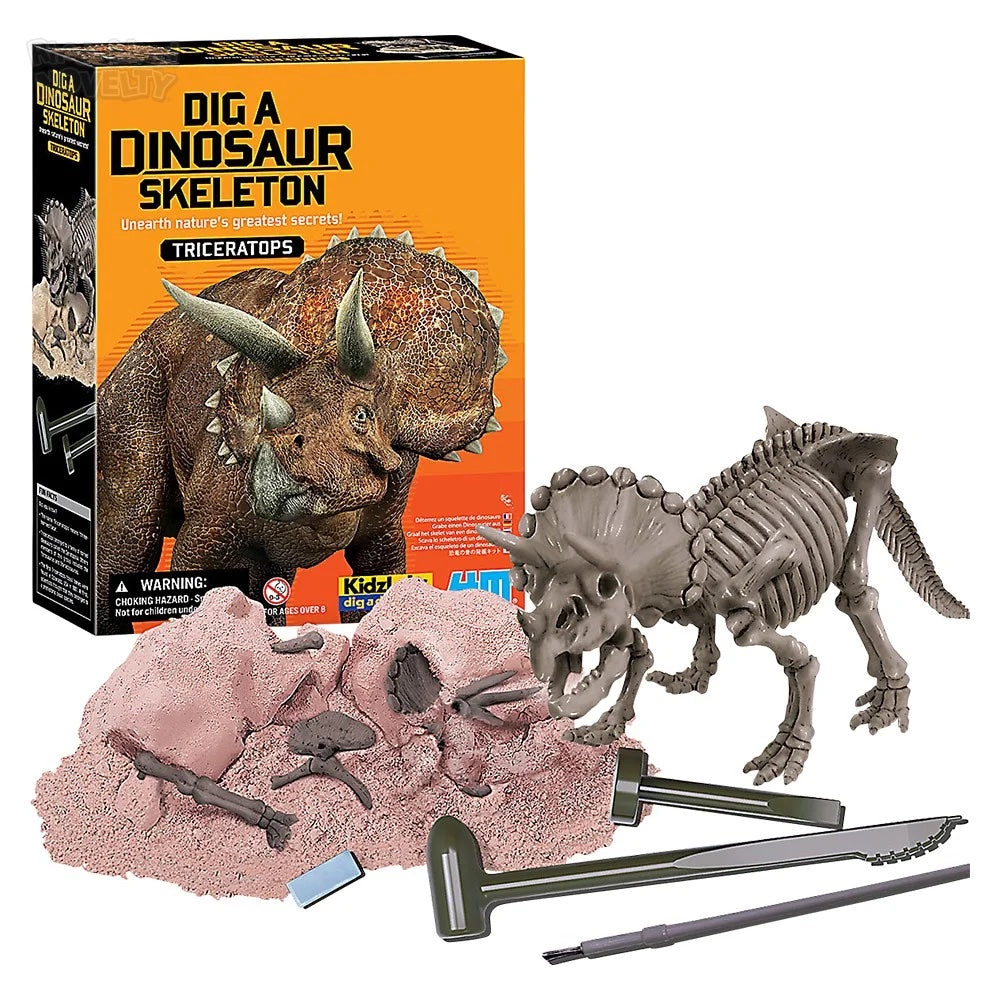 Esqueleto De Triceratops - Dig A Dinosaur Triceratops