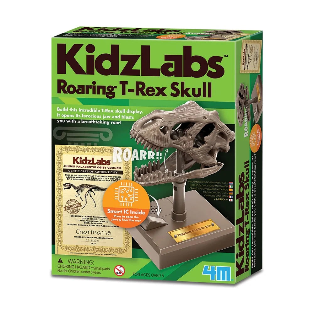 Dinosaurio Con Sonido - Roaring T-Rex Skull