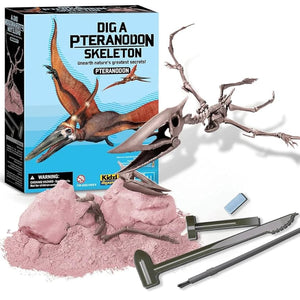 Esqueleto De Pteranodon- Dig A Pteranodon Skeleton