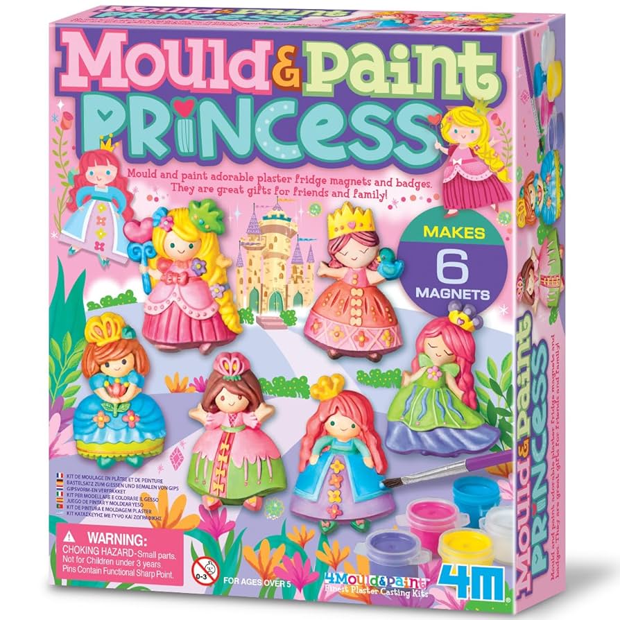 Moldear y Pintar Princesas - Mould And Paint Princess