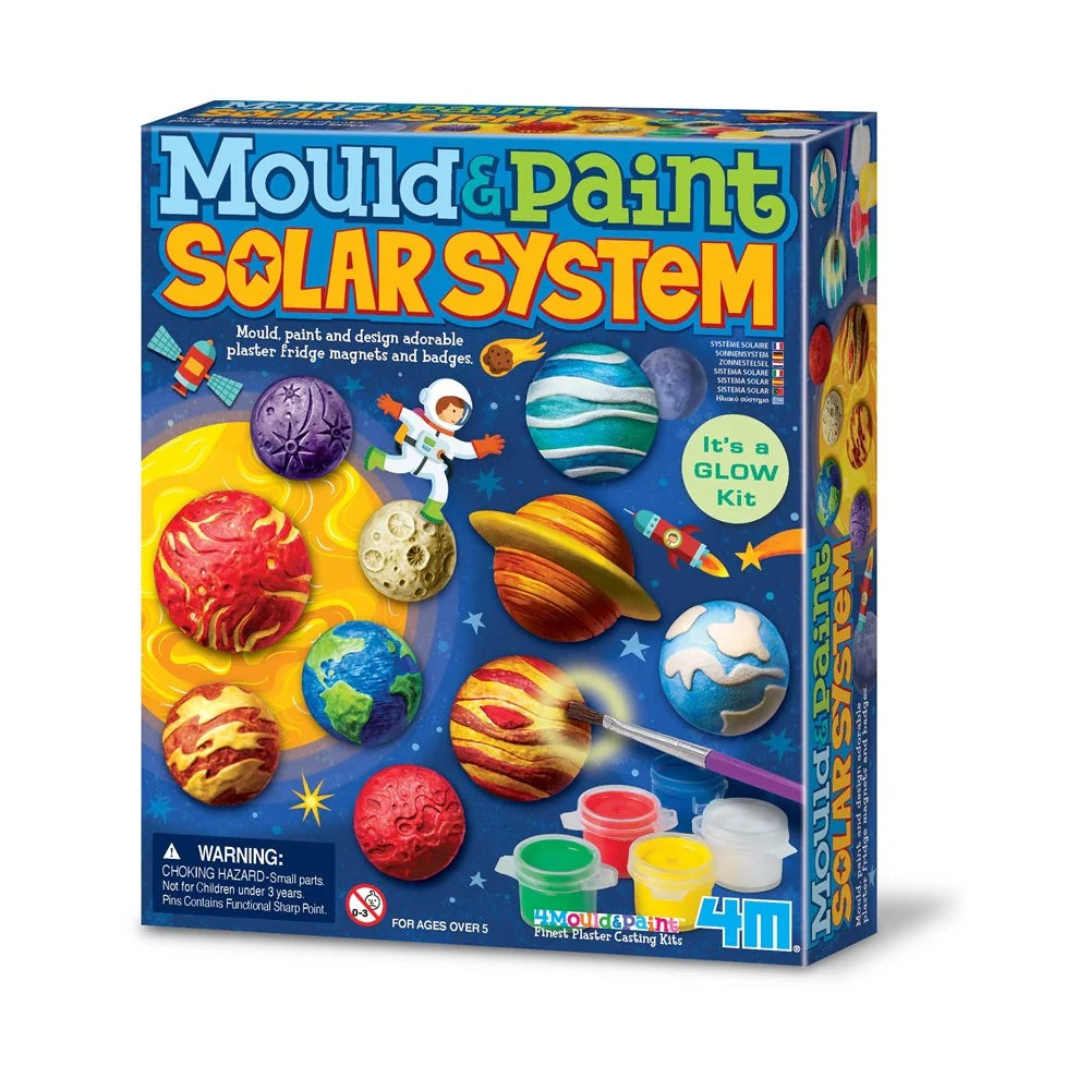 Moldear y Pintar El Espacio-Mould And Paint Solar System