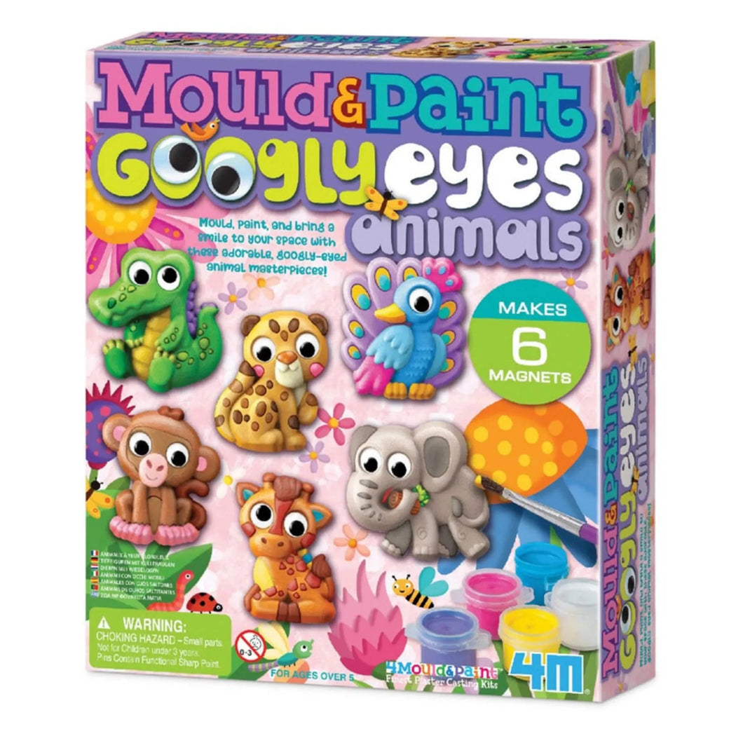 Moldear y Pintar Animales-Mould And Paint Googly Eyes Animals