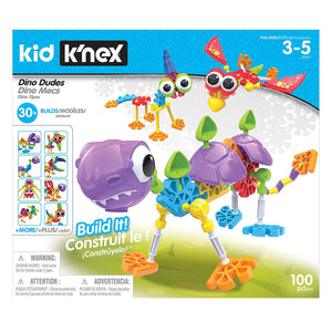 Kid Knex Dino Dudes Building Set