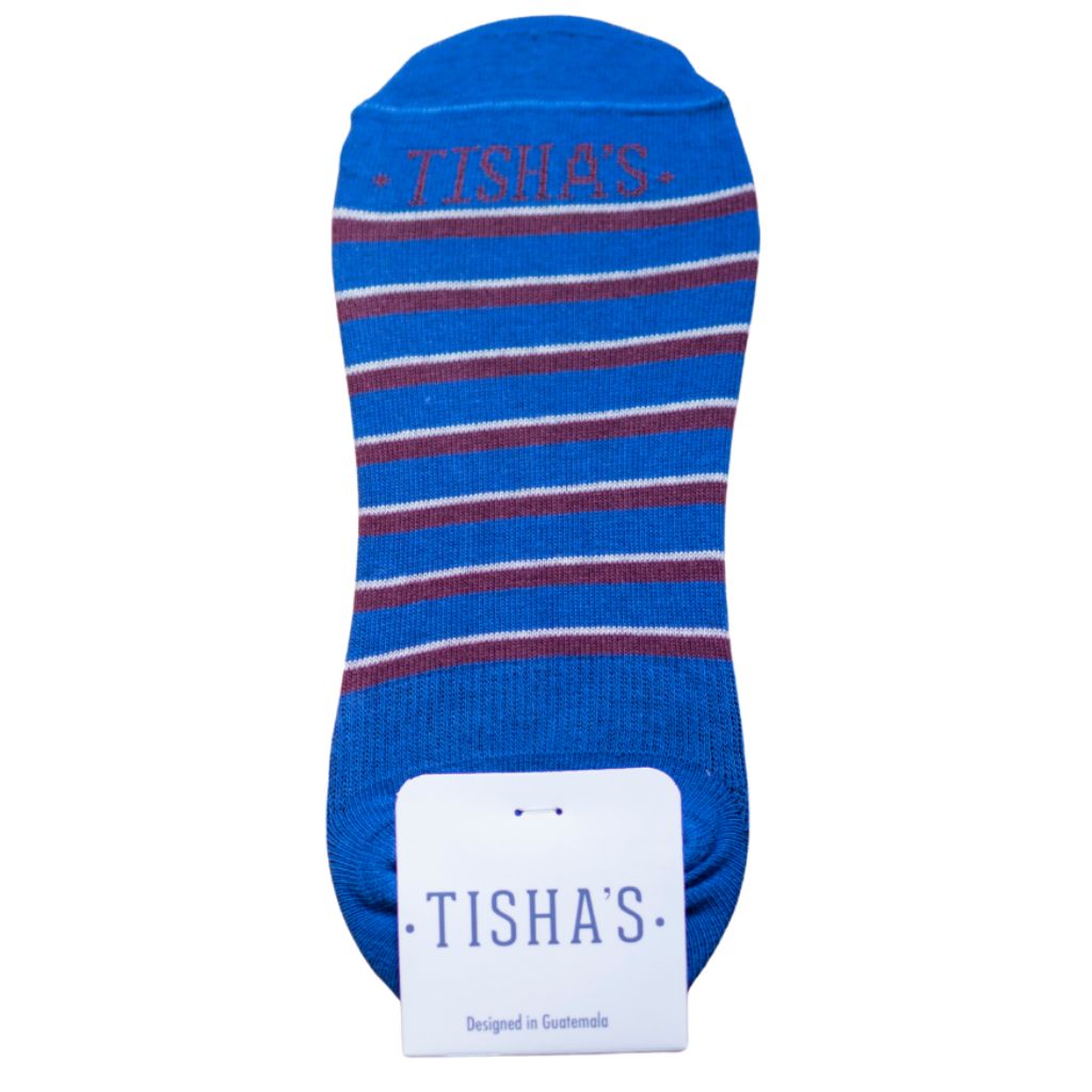 Tishas Corinto Blue No Show M-L