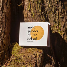 Cargar imagen en el visor de la galería, Poemario No te puedes quitar del sol
