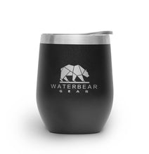 Cargar imagen en el visor de la galería, Tumbler- Black 12oz Wine
