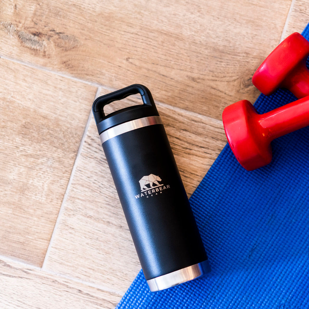 Tumbler- Black 18oz
