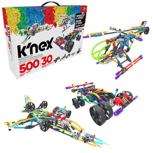 Knex Classic 500Pc Wings And Wheels